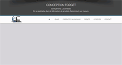 Desktop Screenshot of conceptionforget.com